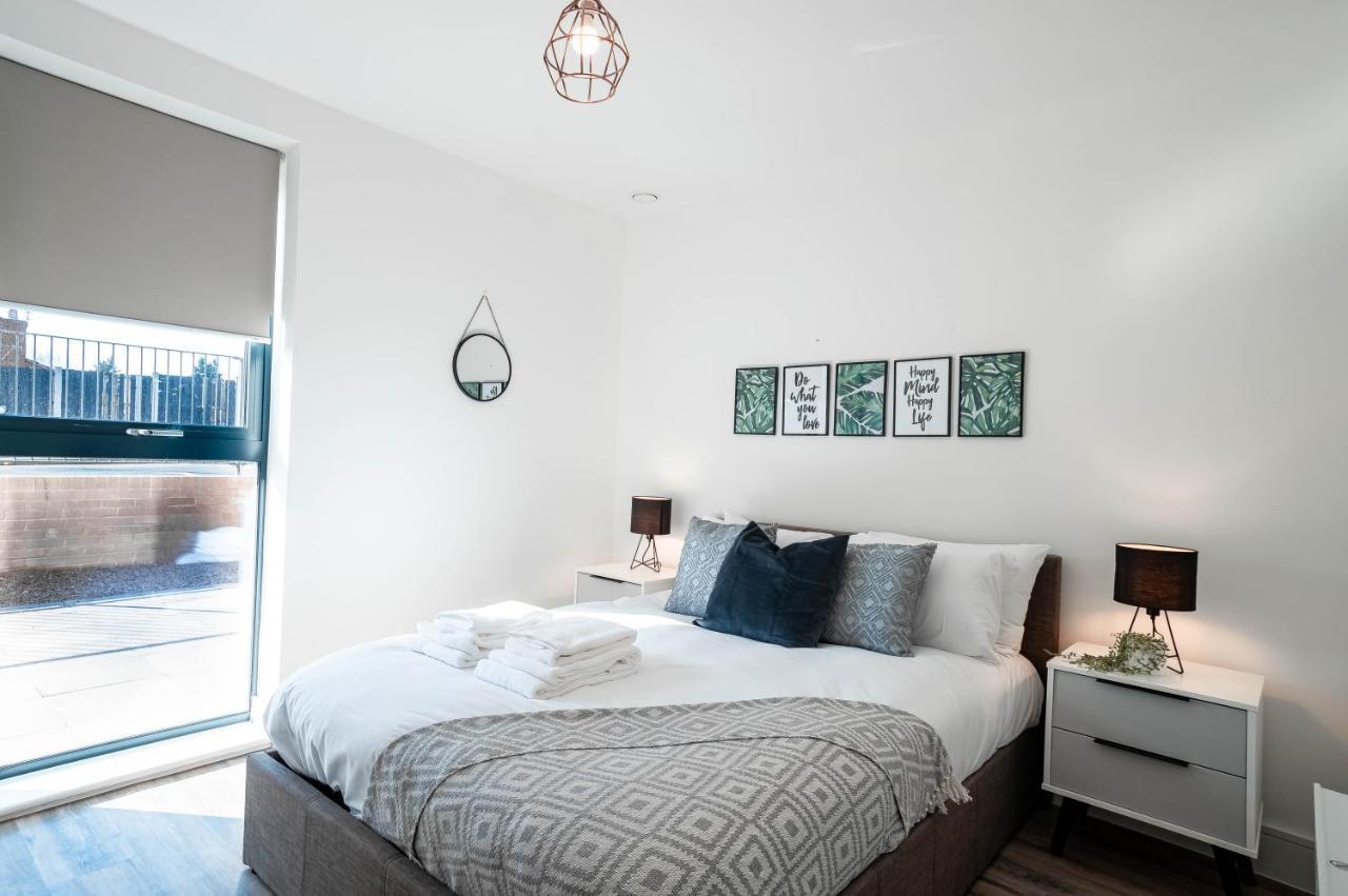 Luxe Interchange Apartment Near Old Trafford - Media City - The Quays Manchester Extérieur photo