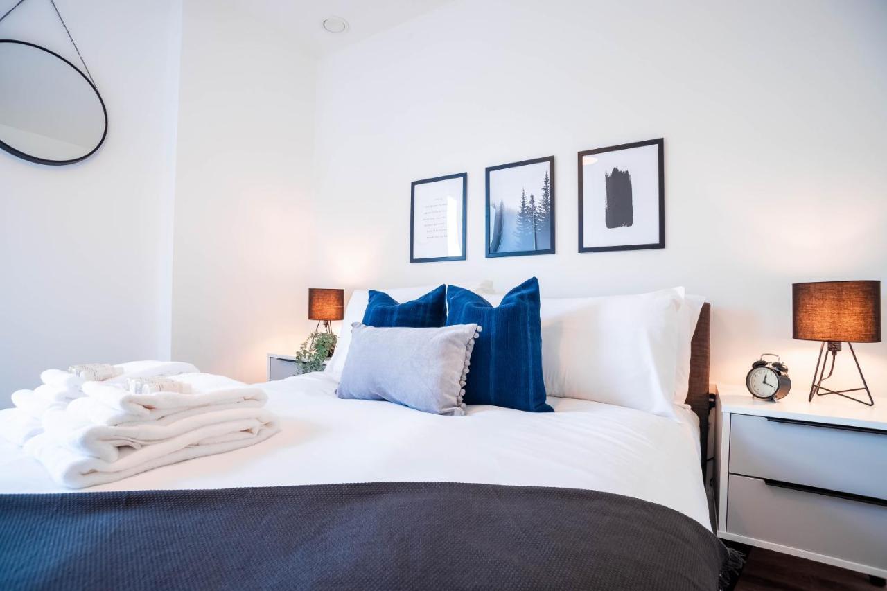 Luxe Interchange Apartment Near Old Trafford - Media City - The Quays Manchester Extérieur photo