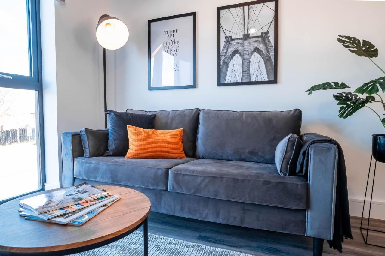 Luxe Interchange Apartment Near Old Trafford - Media City - The Quays Manchester Extérieur photo